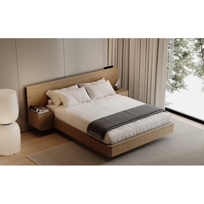 Cama Auxerre (Madera natural)